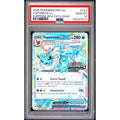 2025 POKEMON PRE EN-PRISMATIC EVOLUTIONS #023 VAPOREON ex SURPRISE BOX EXCLUSIVE PSA 10