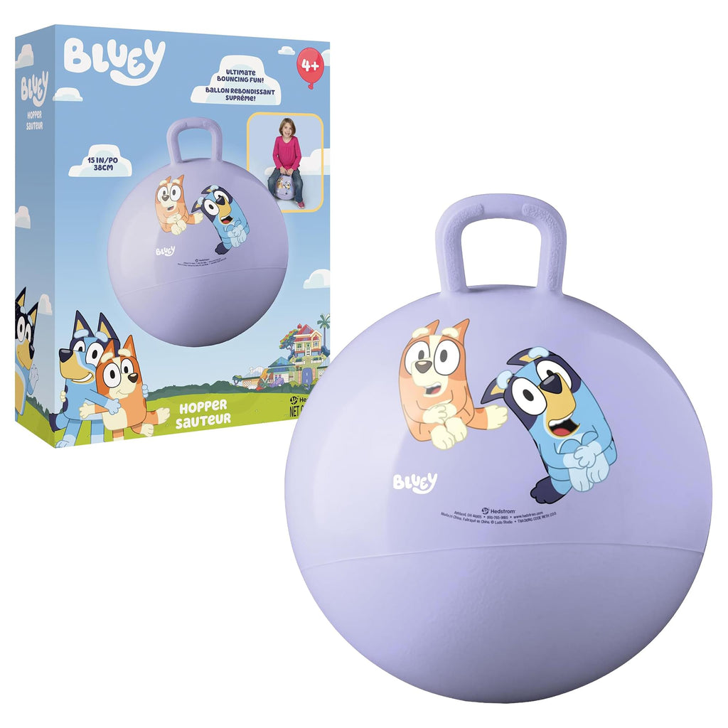 Disney Bluey and Bingo 15-Inch Purple Hopper Ball
