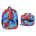 Marvel Spider-Man 16-Inch Backpack With Lunchbox