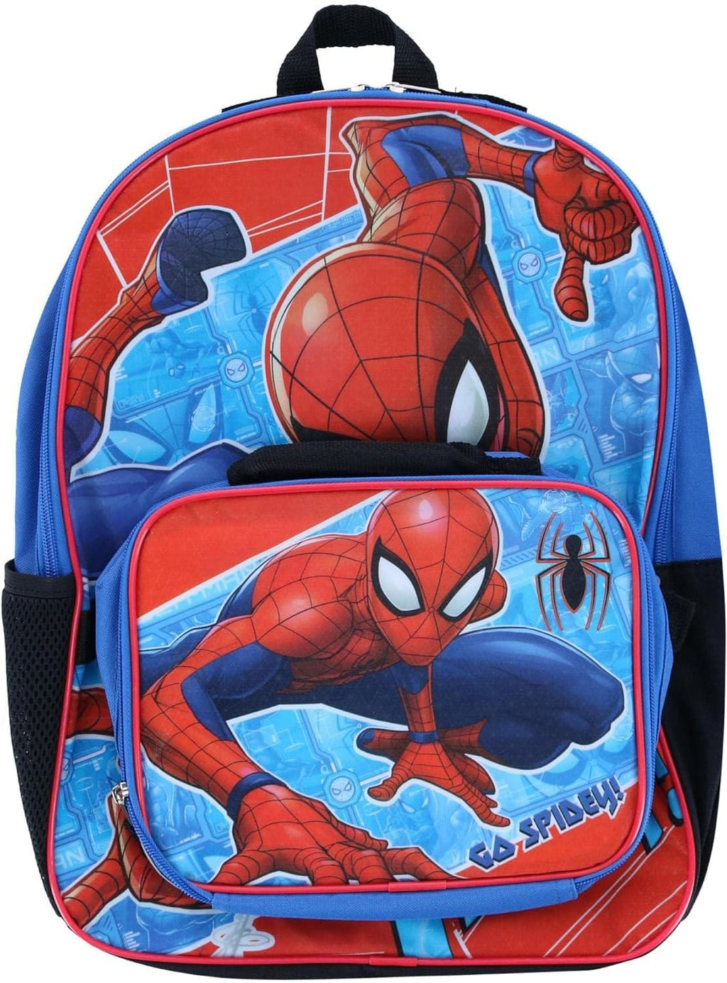 Marvel Spider-Man 16-Inch Backpack With Lunchbox