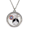 Captain America Charm Shaker Necklace