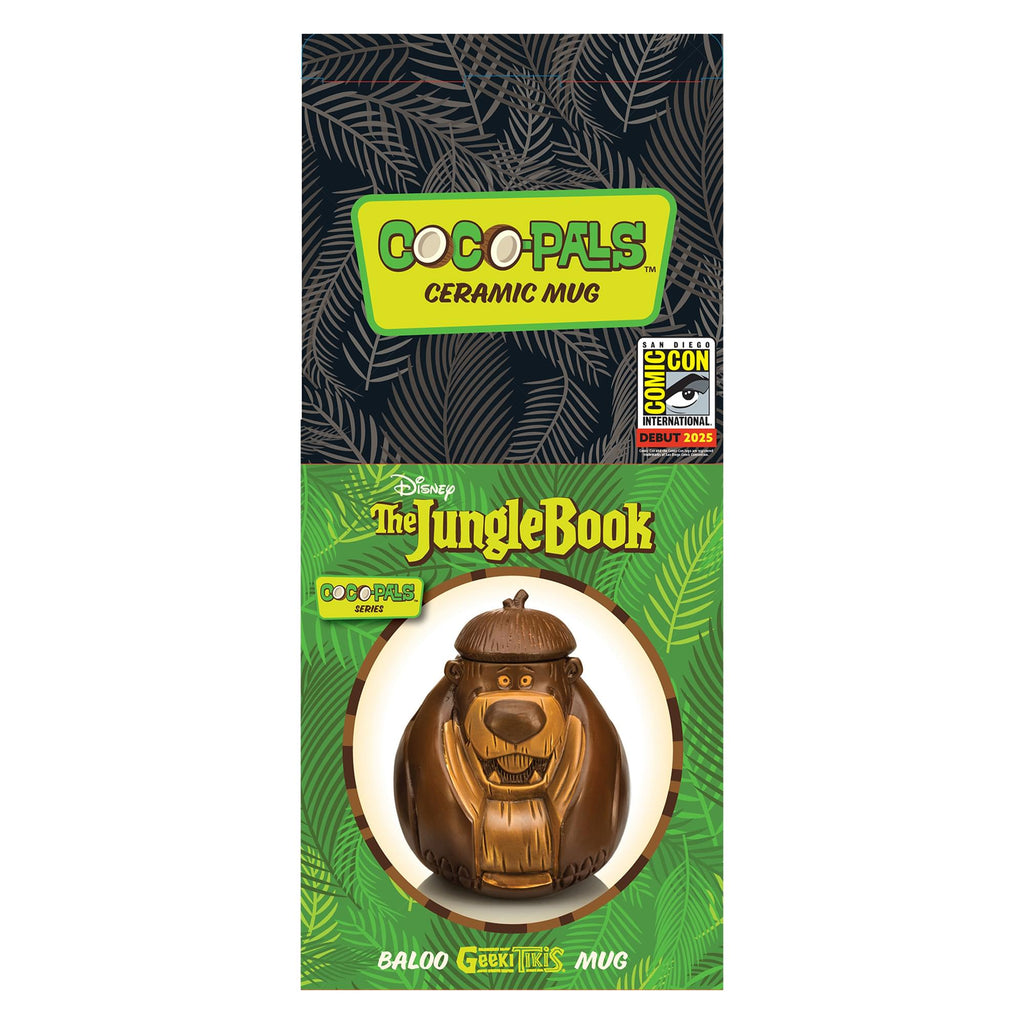 Geeki Tiki Disney The Jungle Book Baloo 32 Ounce Coconut Mug