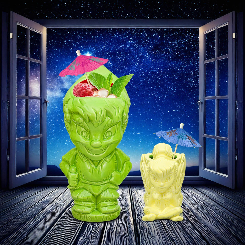 Geeki Tikis Disney Peter Pan and Tinker Bell Mug Set