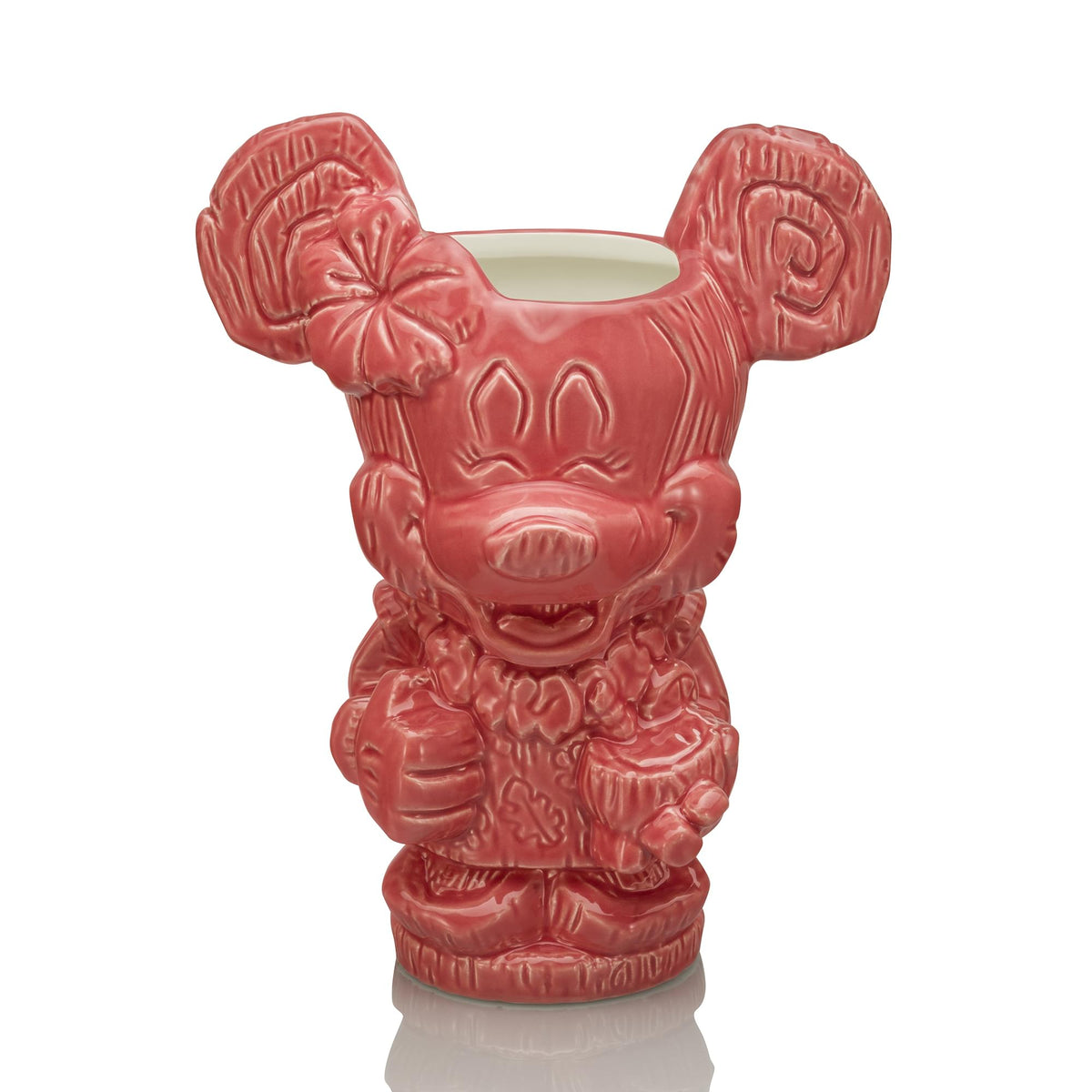 Geeki Tikis Disney Aloha Minnie Mouse Ceramic Mug | Holds 18 Ounces