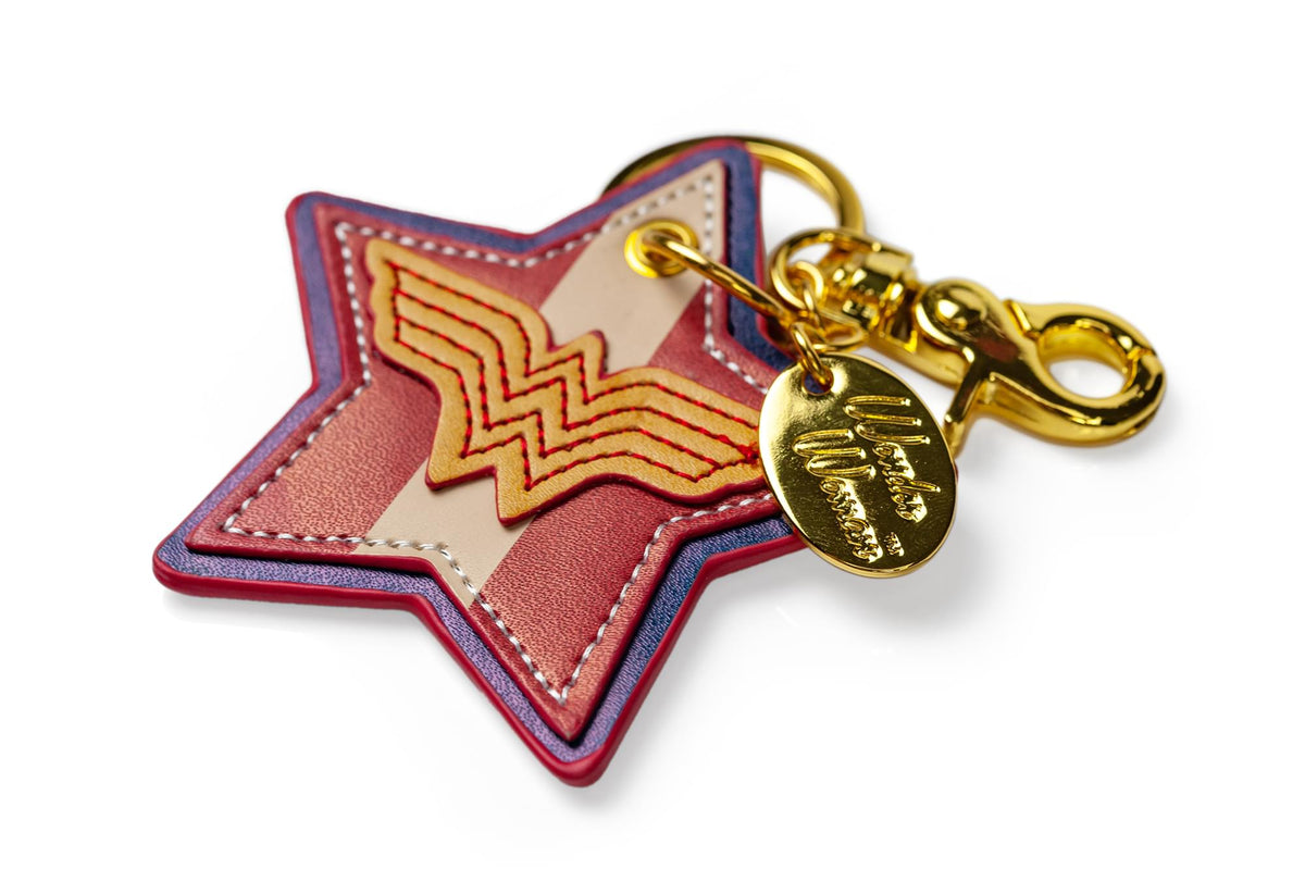 DC Comics Bombshells Wonder Woman Faux Leather Keychain