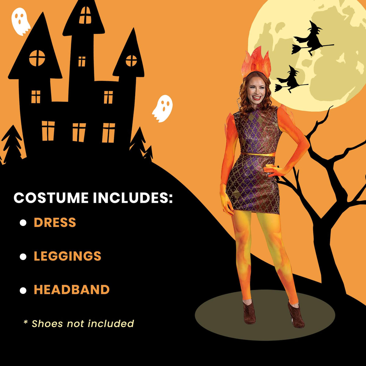 Disney Elemental Ember Deluxe Adult Costume