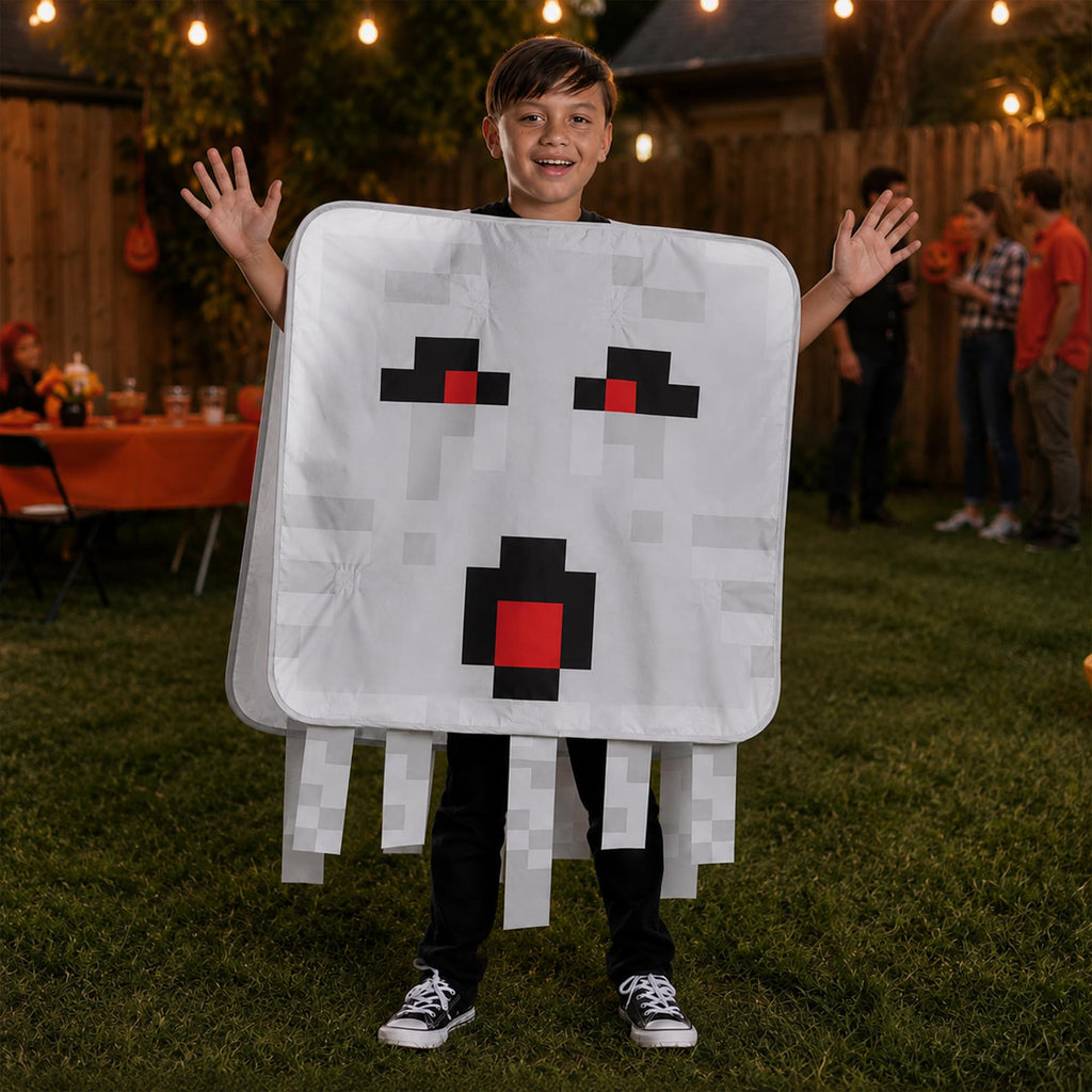 Minecraft Ghast Pop Out Child Costume | Unisize 8+