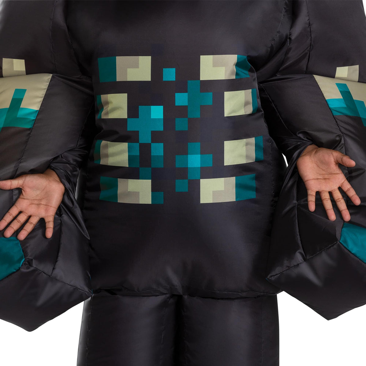 Minecraft Warden Inflatable  Child Costume | One Size Fits Most