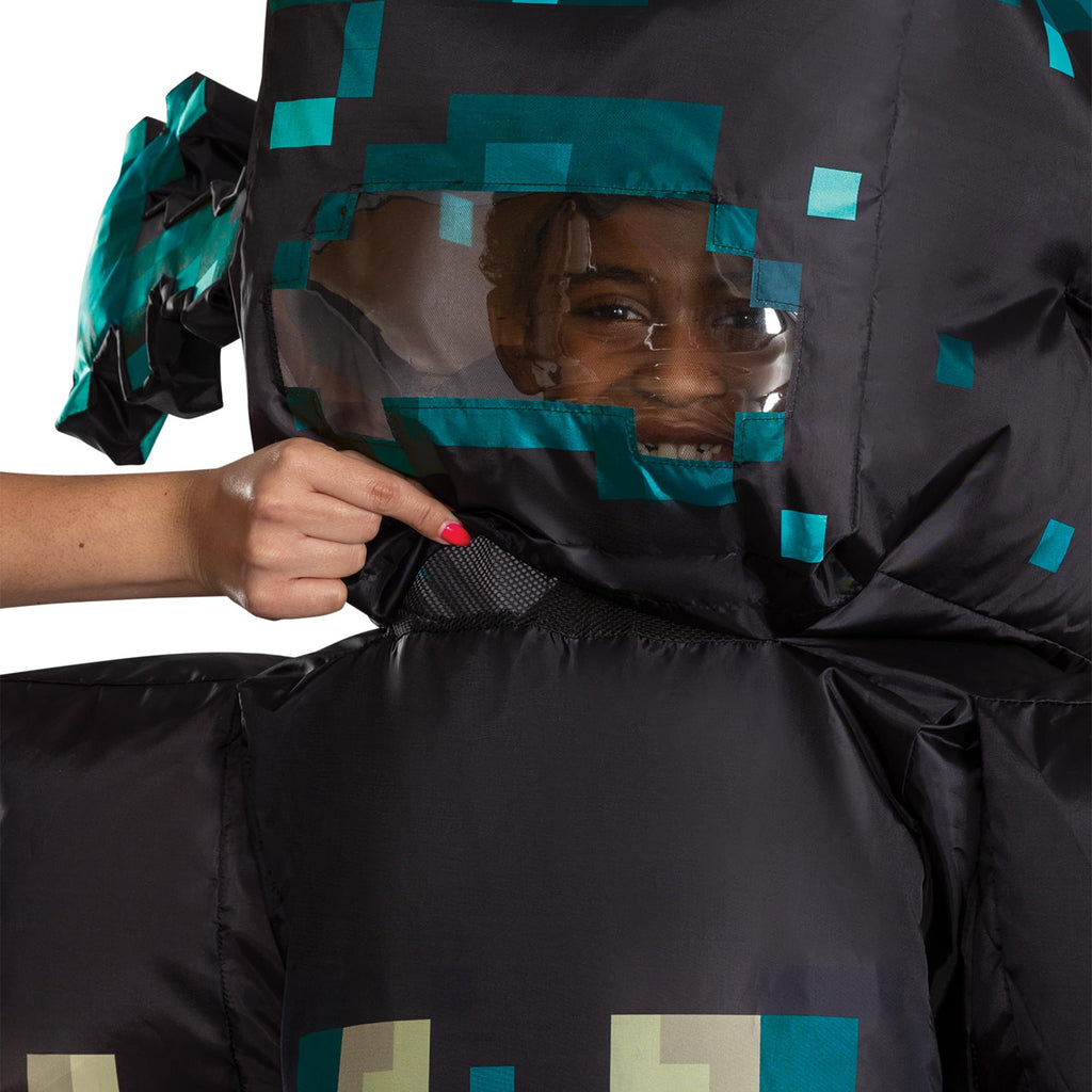 Minecraft Warden Inflatable  Child Costume | One Size Fits Most