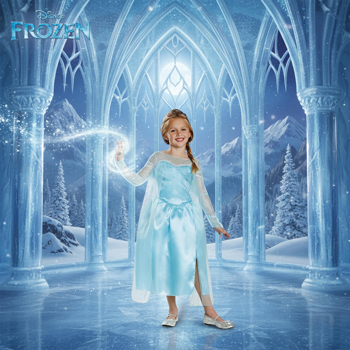 Disney Frozen Elsa Calssic Child Costume Medium