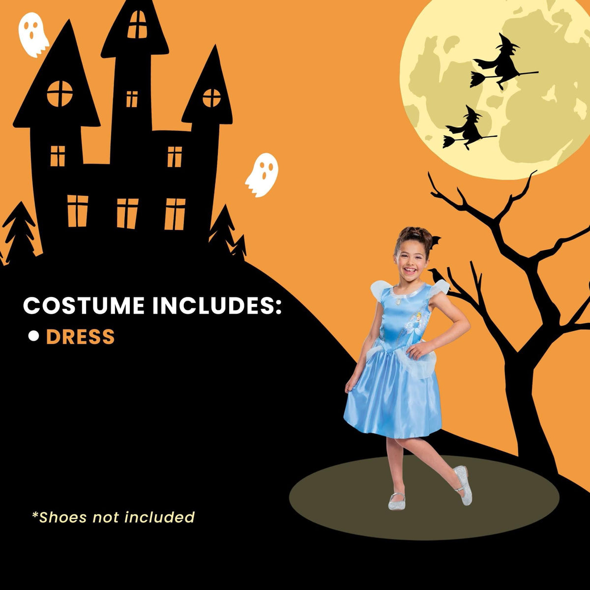 Disney Cinderella Basic Plus Child Costume