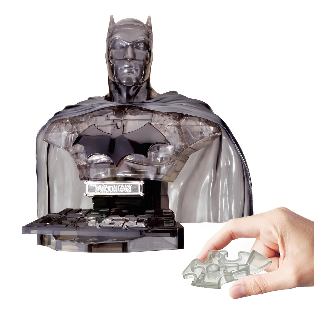 Eaglemoss DC Batman 72 Piece 3D Jigsaw Puzzle | Crystal Color