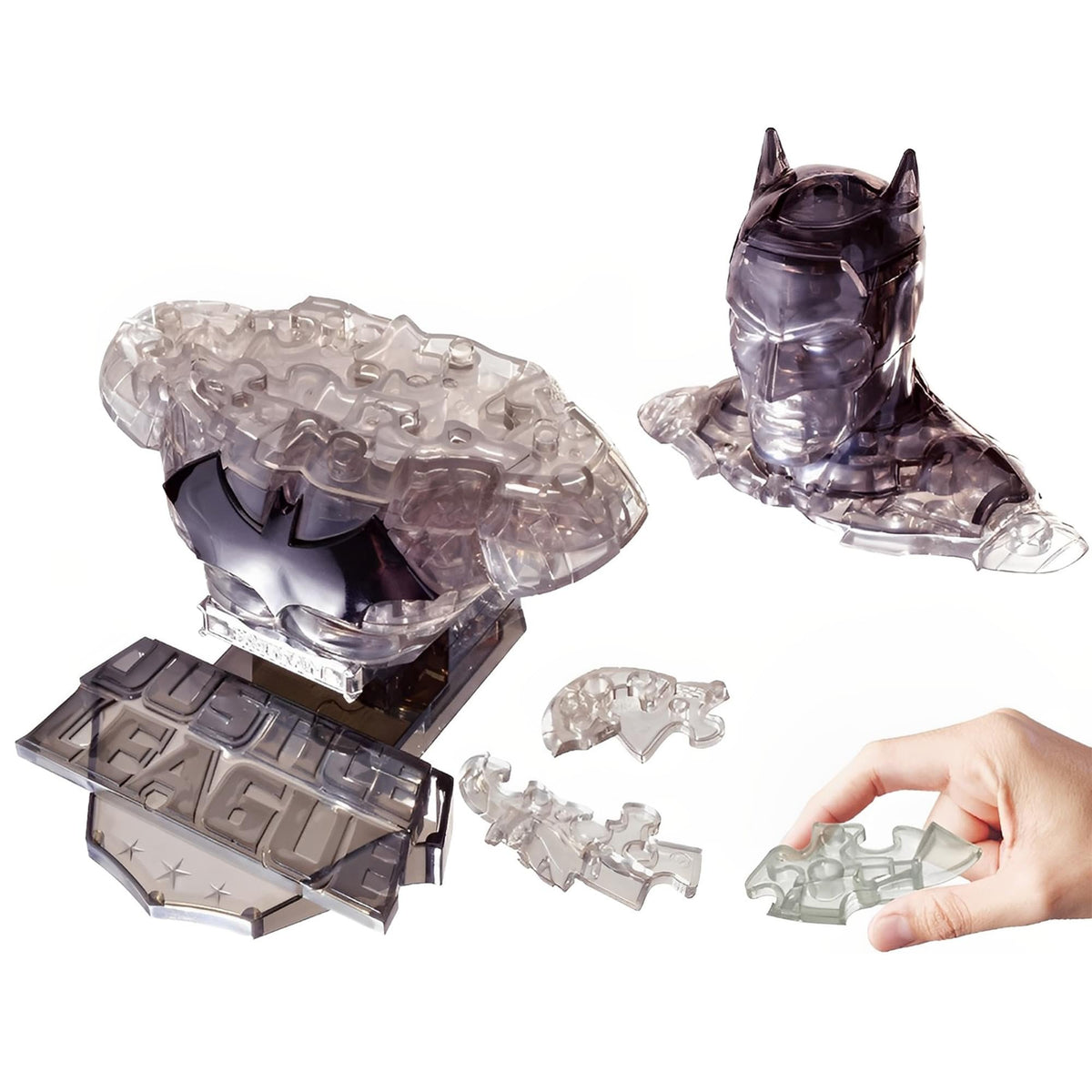 Eaglemoss DC Batman 72 Piece 3D Jigsaw Puzzle | Crystal Color