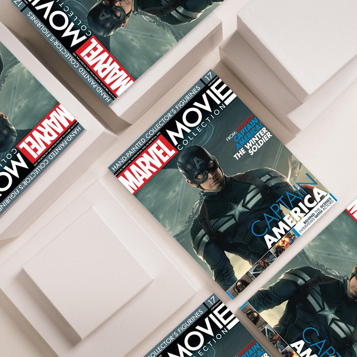 Eaglemoss Marvel Movie Magazine Issue #17 Winter Soldier Captain America