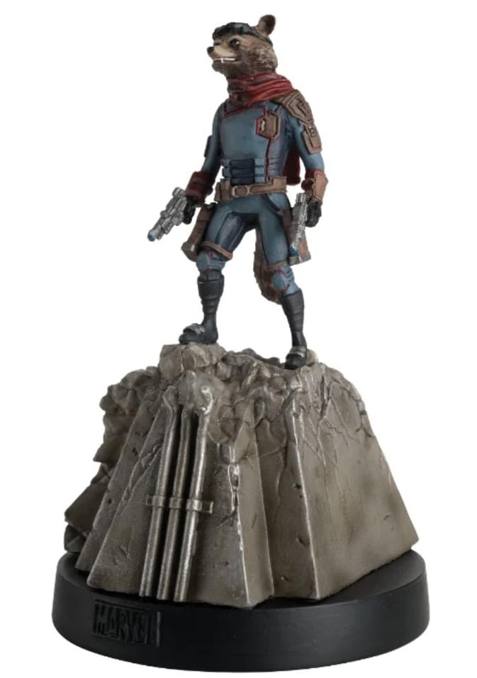 Eaglemoss Marvel Movie Collection 1:16 Figurine | Endgame Rocket Raccoon