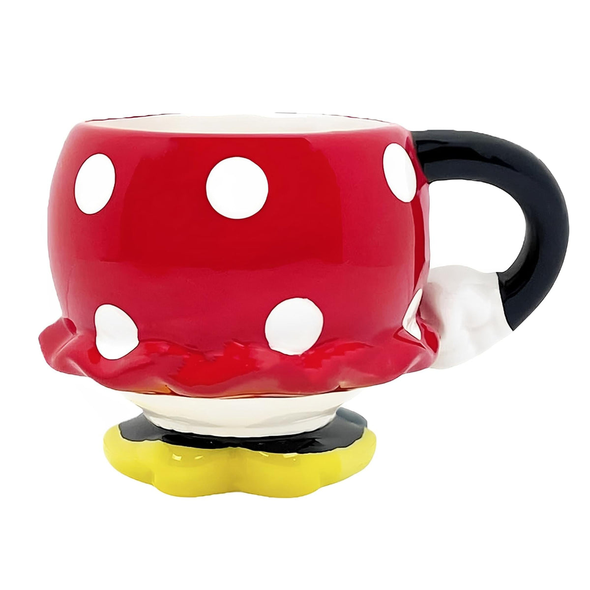 Disney Minnie Mouse Red Rock the Dots Molded Mug with Arm