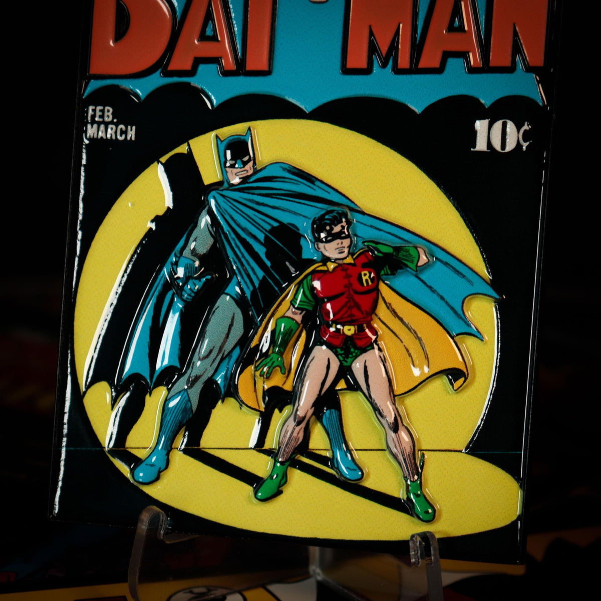 DC Comics Batman Detective Comics #9 Limited Edition Embossed Metal Ingot