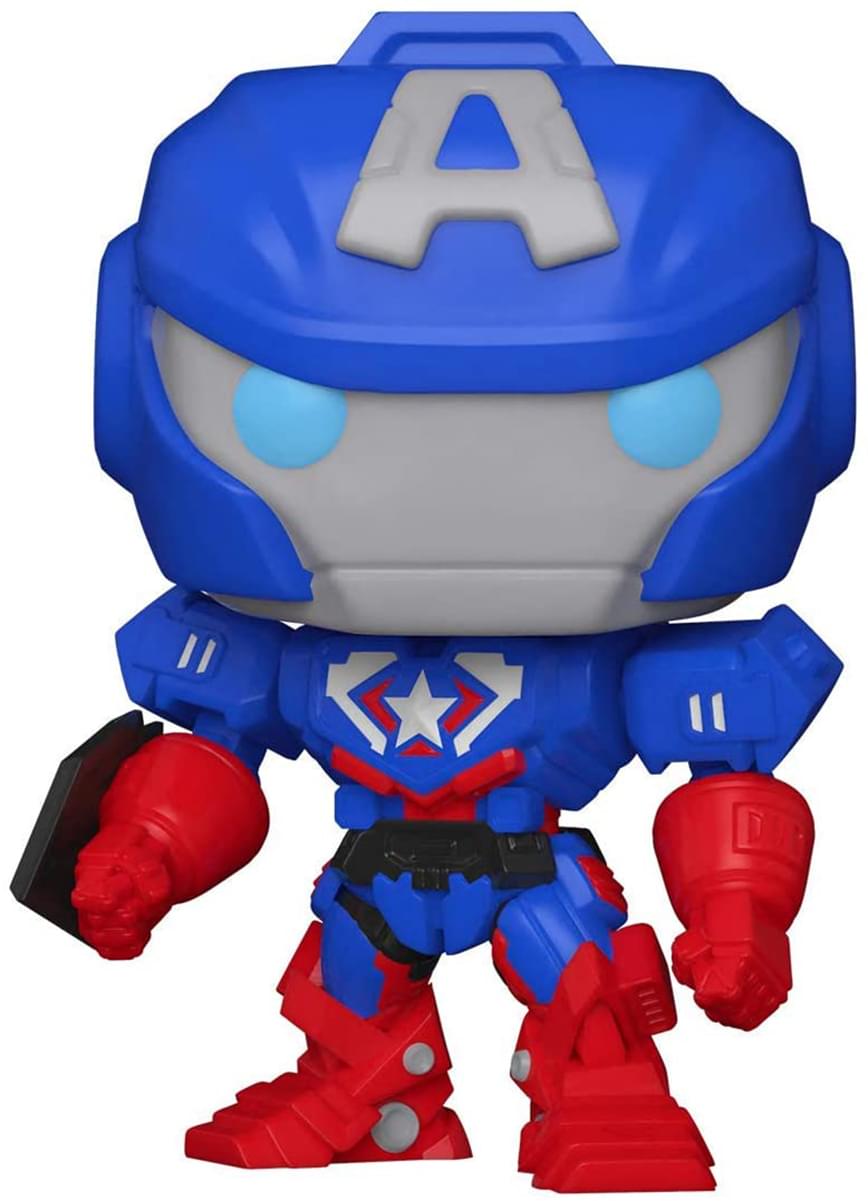 Marvel Funko POP Vinyl Figure | Mech Strike Captain America