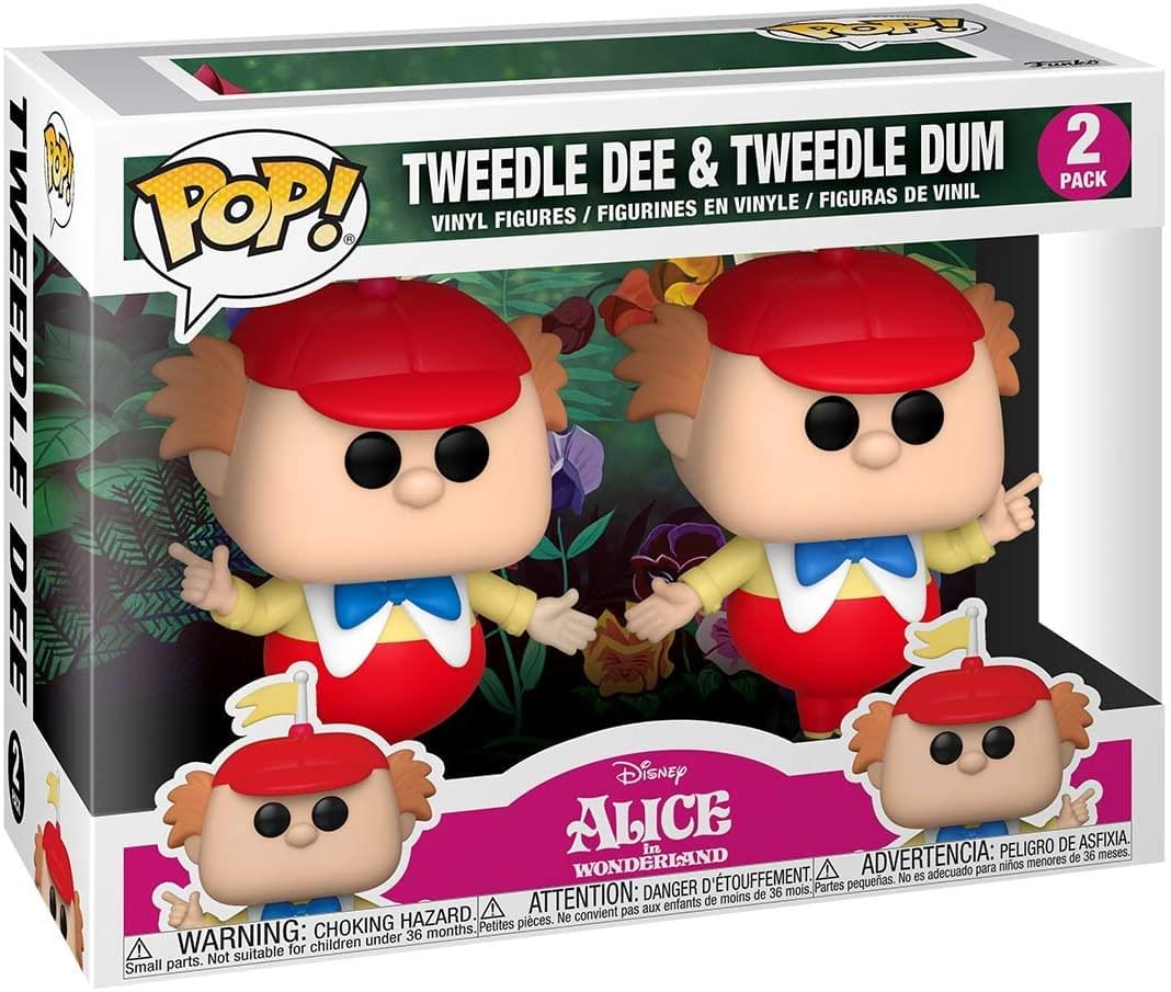 Disney Alice in Wonderland Funko POP Vinyl Figure | Tweedle Dee & Dum