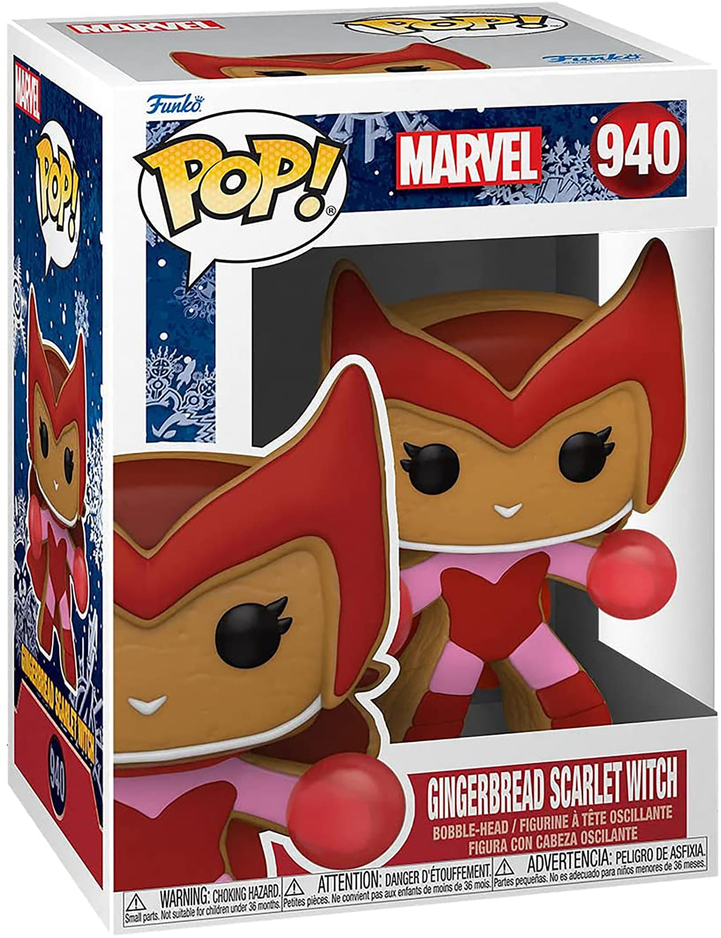 Marvel Funko Holiday POP Vinyl Figure | Gingerbread Scarlet Witch