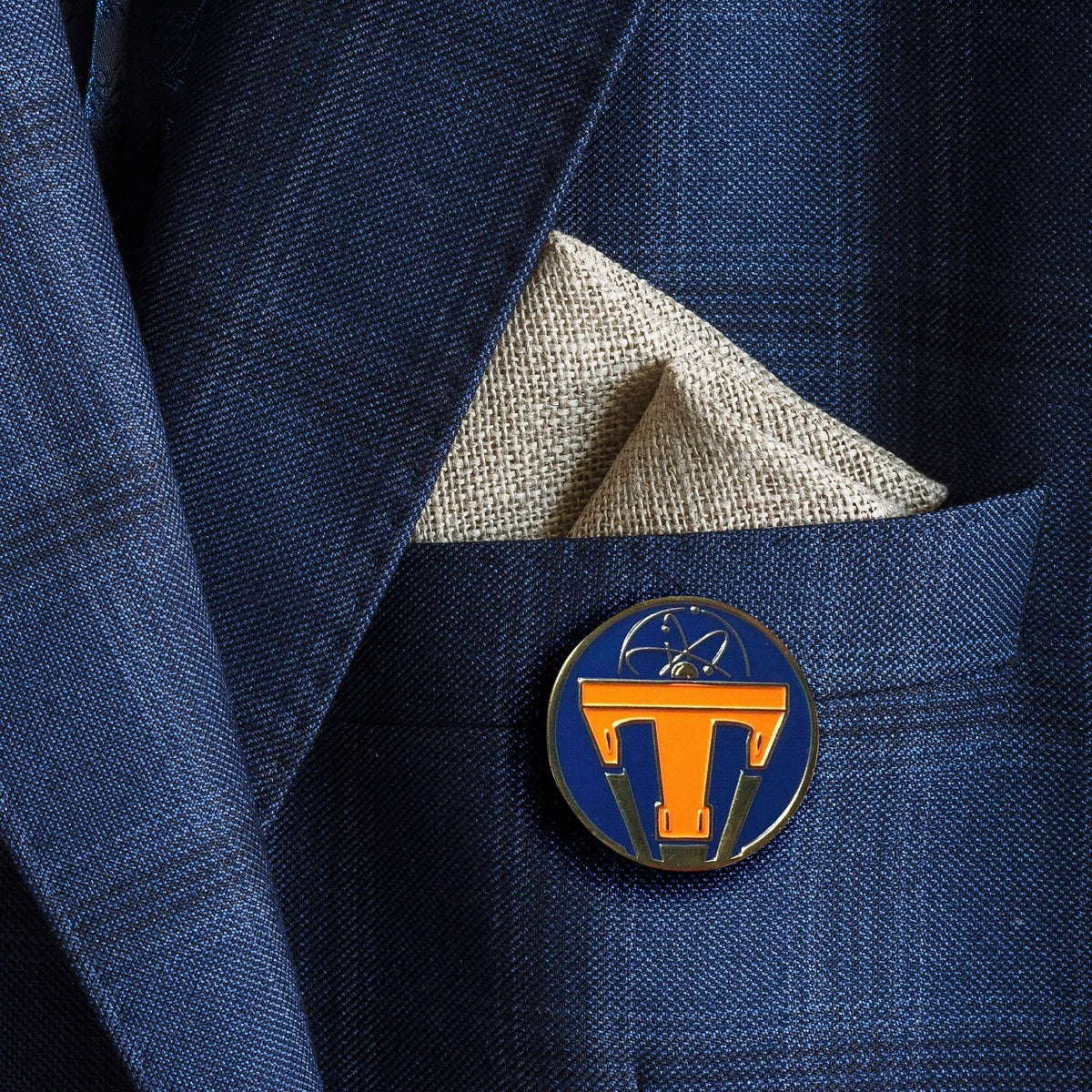 Disney's Tomorrowland Metal Lapel Pin Style 2