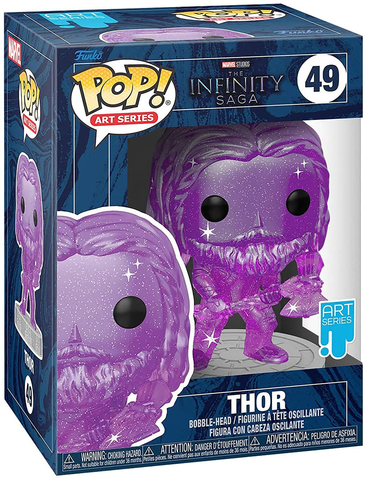 Marvel Infinity Saga Funko POP Vinyl Figure | Art Series Thor