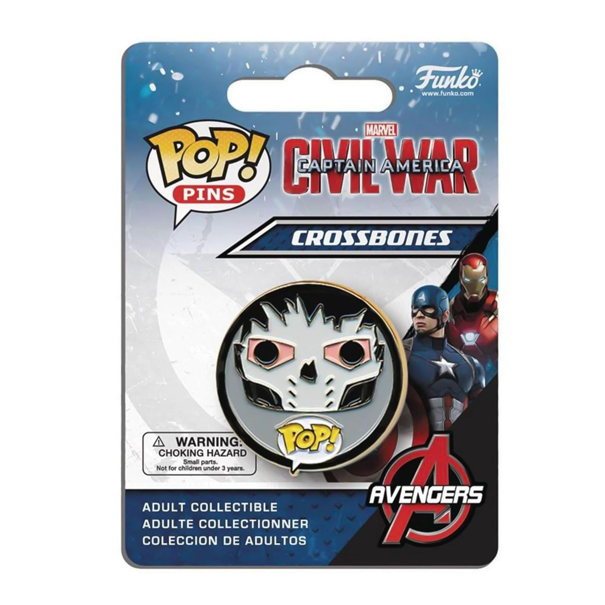 Marvel's Captain America: Civil War POP Pins: Crossbones