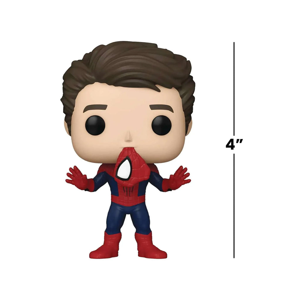 Marvel Spider-Man No Way Home Funko POP | Exclusive Spider-Man Unmasked