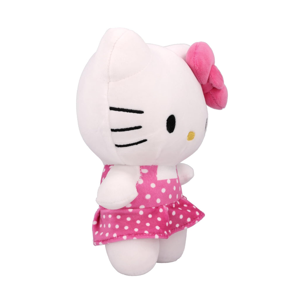 Sanrio 10 Inch Plush | Pink Polka Dot Dress Hello Kitty