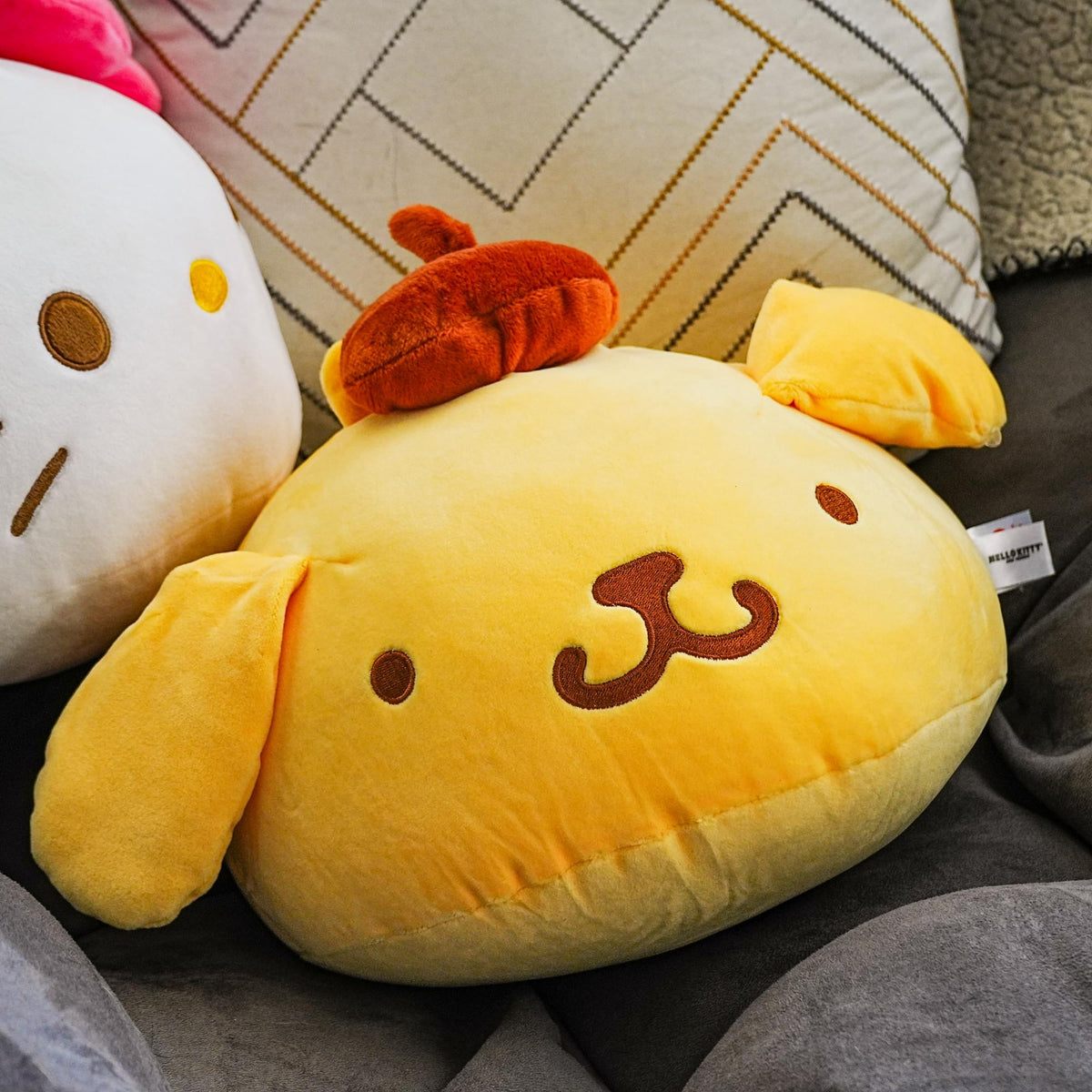 Sanrio Hello Kitty and Friends 10 Inch Dumpling Plush | Pompom Purin