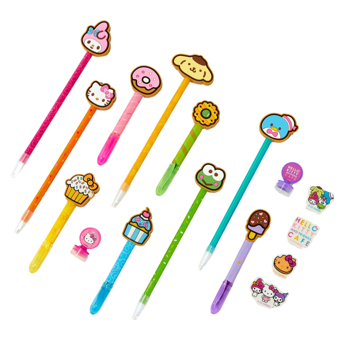 Sanrio Hello Kitty and Friends Cafe Character Pen Set