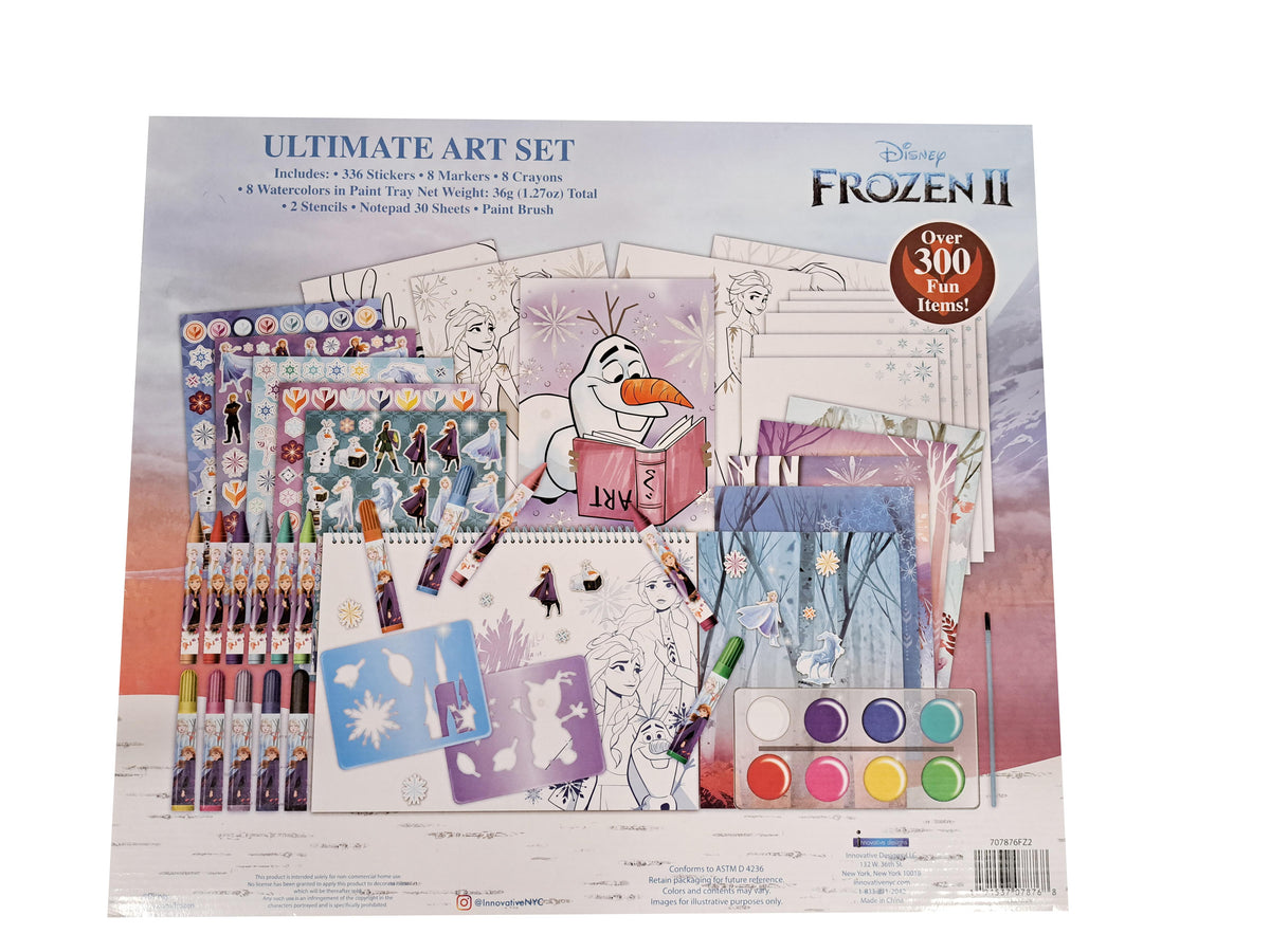 Disney Frozen Ultimate Art & Activity Set | Over 300 Items