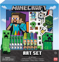 Minecraft Kids Coloring Art Set | Stickers & Stampers