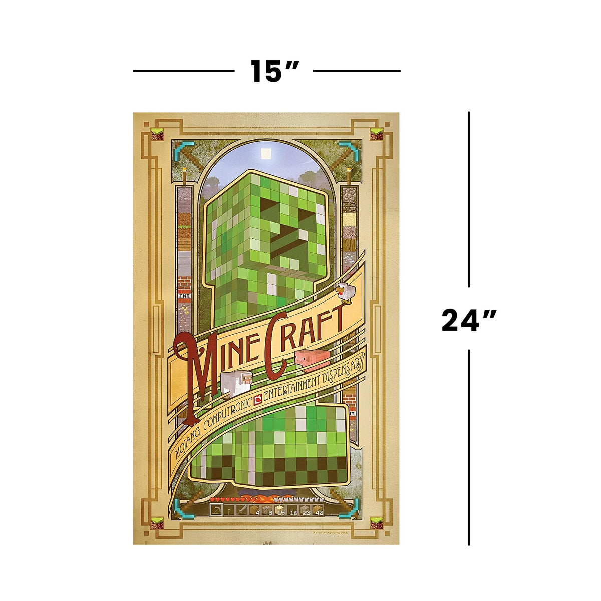 Minecraft Computronic Poster