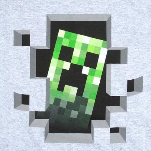 Minecraft Creeper Inside Youth T-Shirt