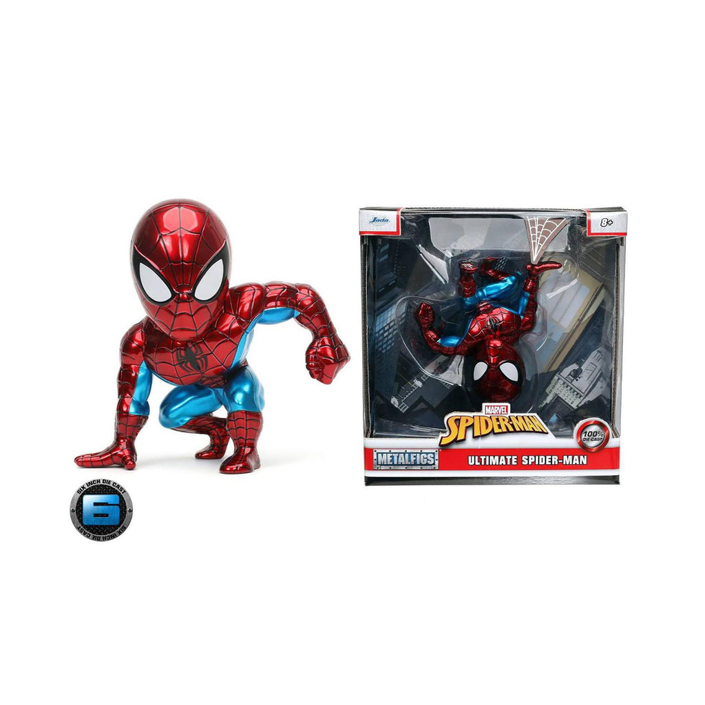 Marvel 6-Inch Spider-Man MetalFigs Diecast Collectible Figure