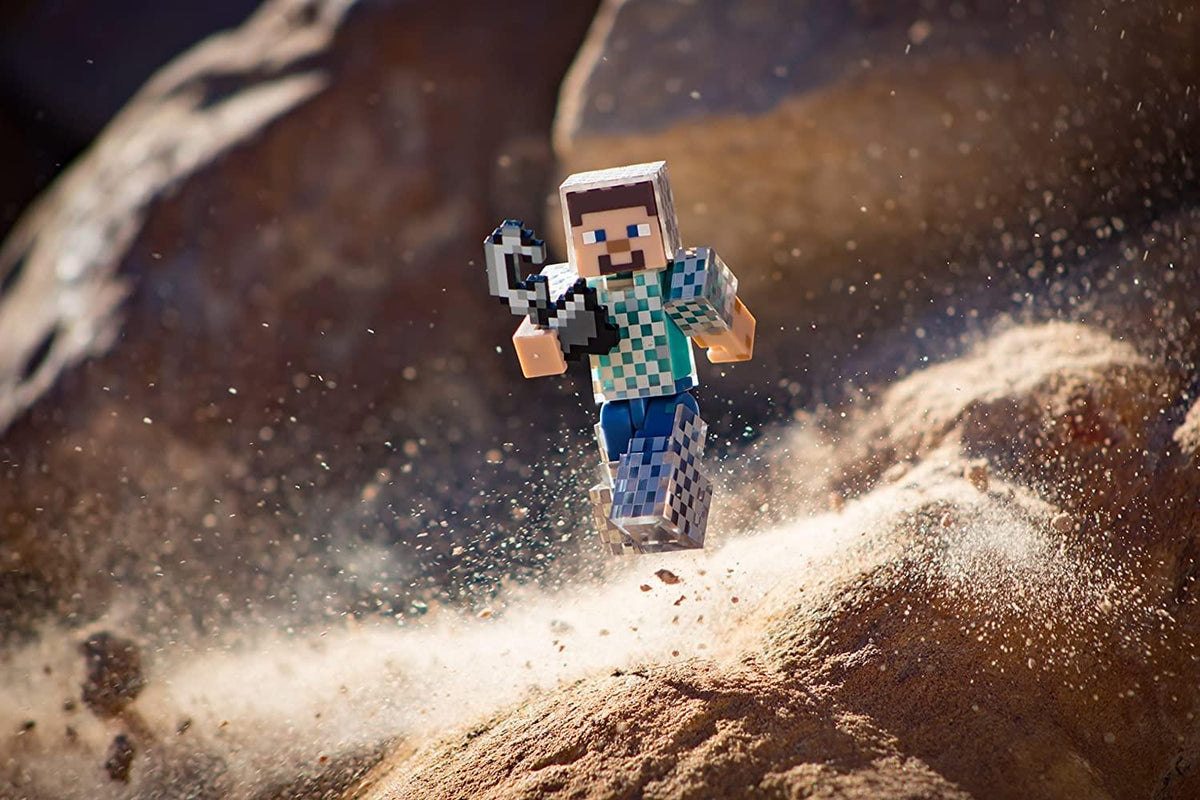 Minecraft Steve in Chain Armor 3.25 Inch Action Figure
