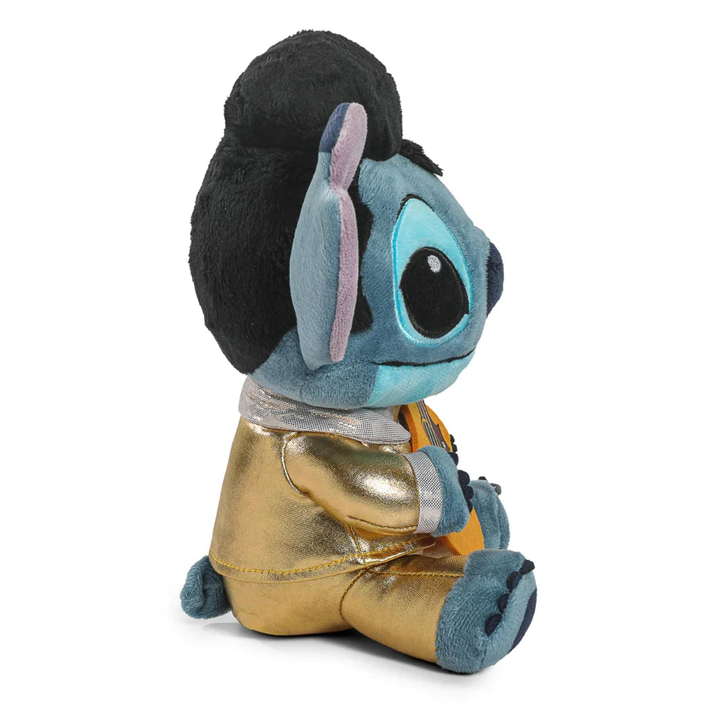Disney Lilo & Stitch 9 Inch Elvis Stitch Plush | Gold Suit