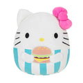 Squishmallows X Sanrio Food 5 Inch Plush | Hello Kitty With Cheeseburger