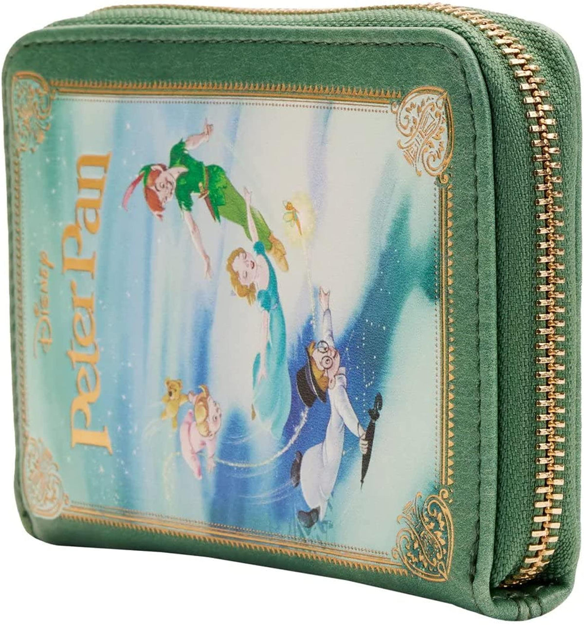 Disney Peter Pan Book Zip Around Wallet