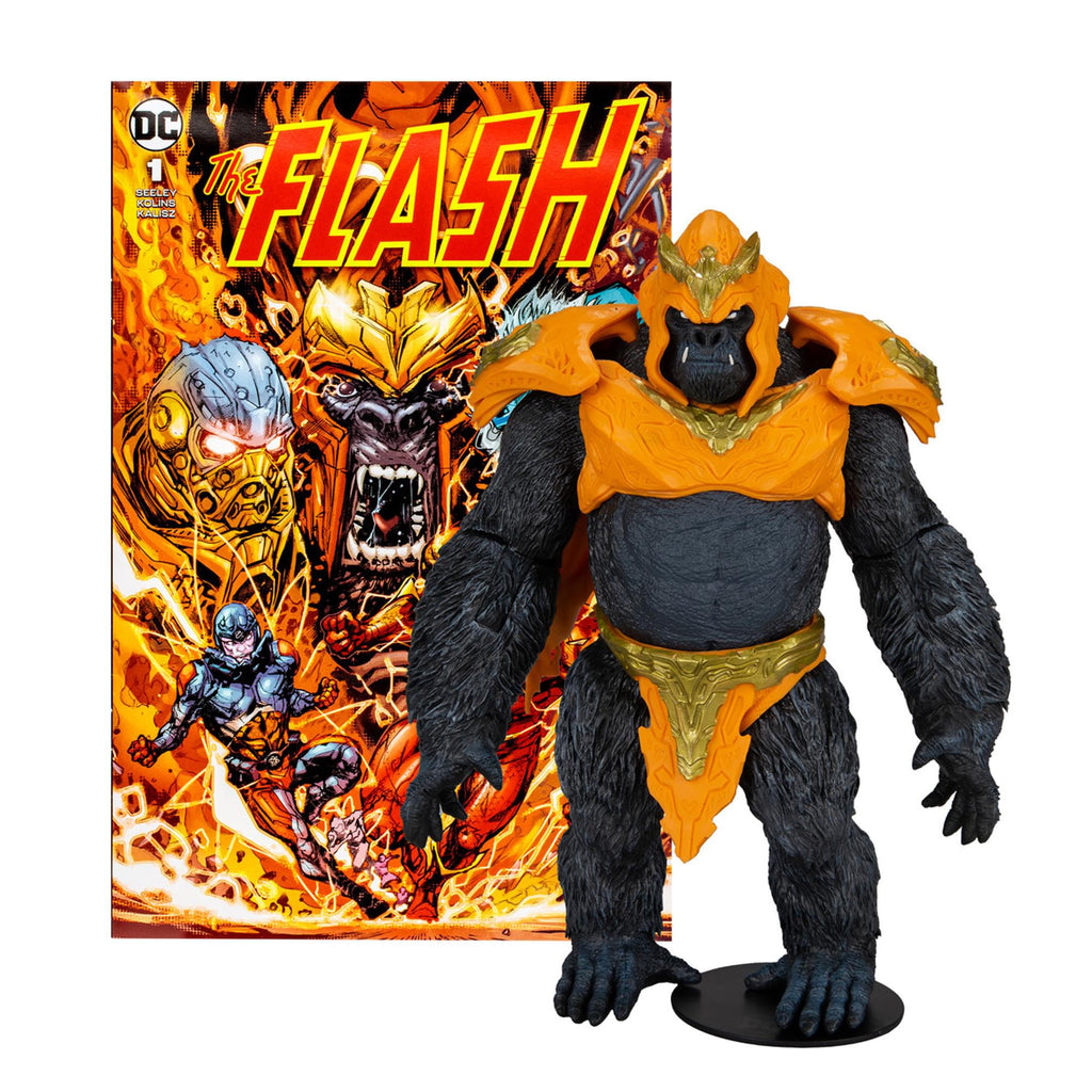 DC Comics 9 Inch Mega Action Figure | The Flash Gorilla Grodd