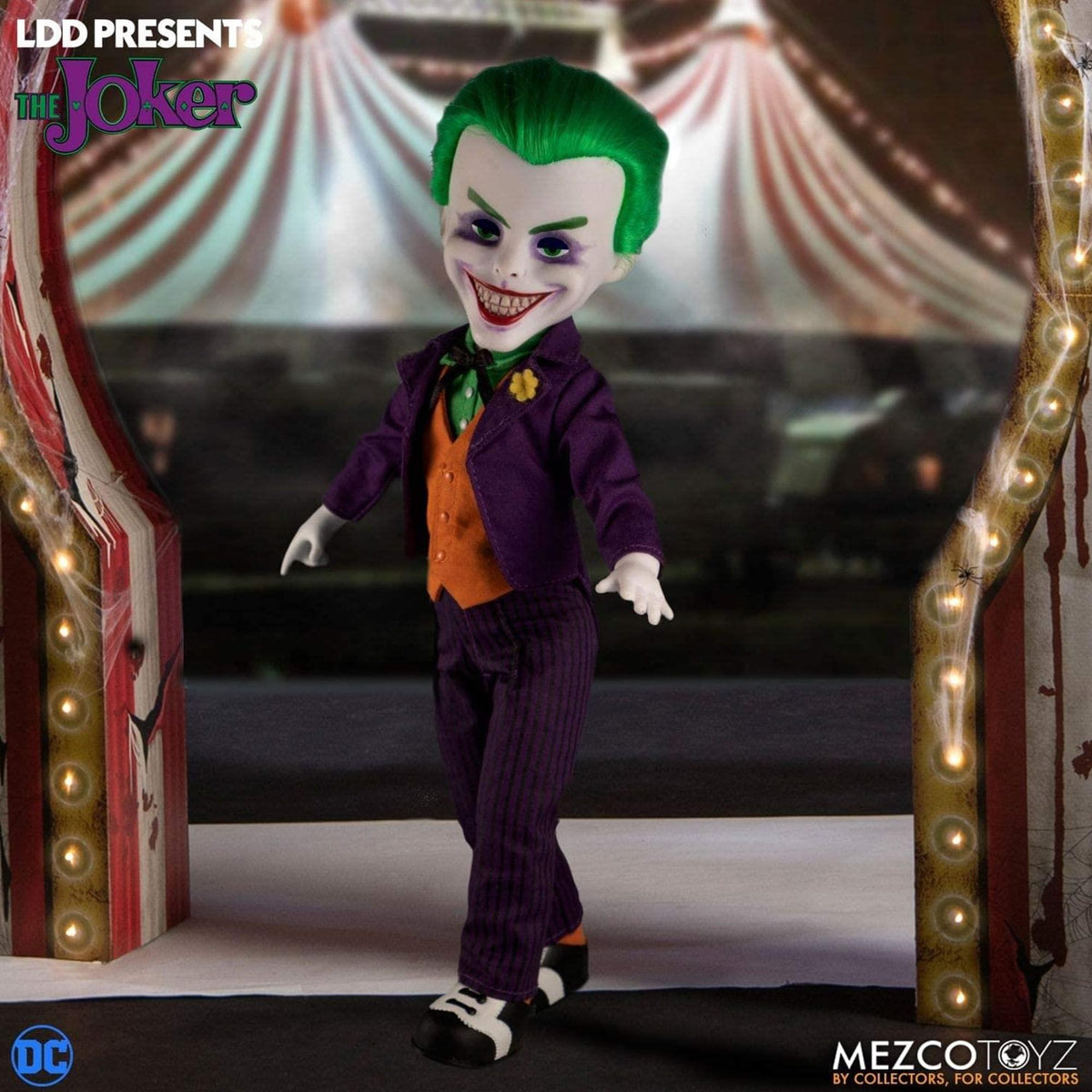 DC Universe Living Dead Dolls Joker 10 Inch Collectible Doll