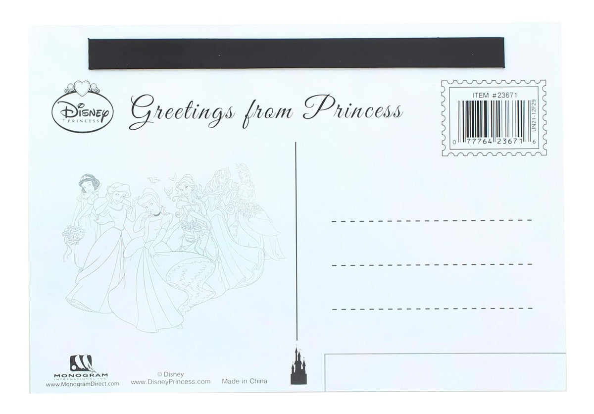 Disney Princess 3D Motion Picture Card Magnet