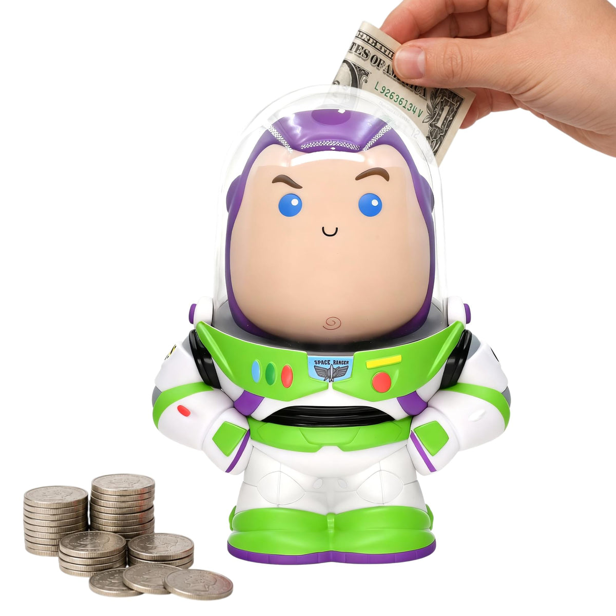 Disney/ Pixar Toy Story Buzz Lightyear 9-Inch PVC Figural Bank