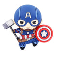 Marvel Captain America 3D Foam Magnet