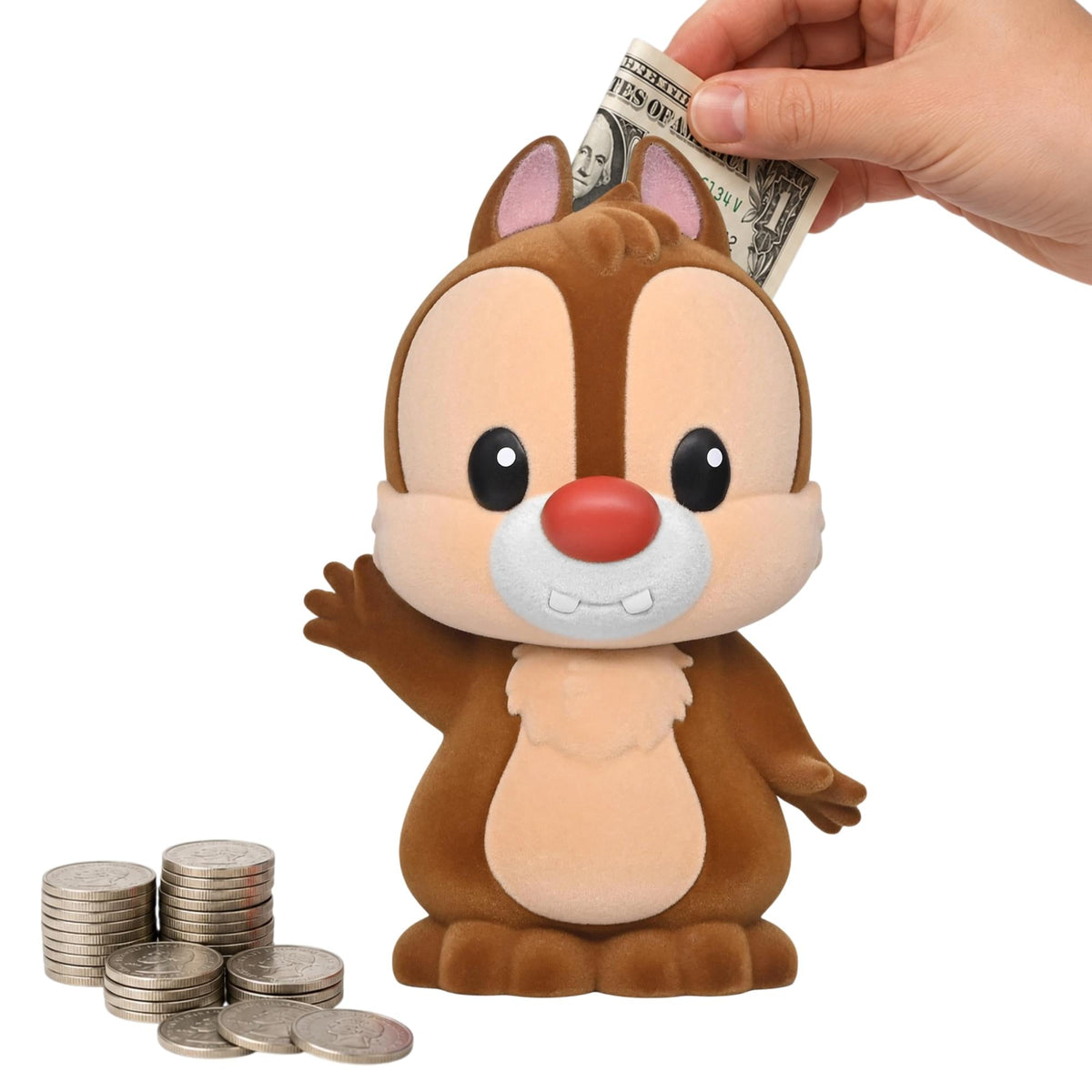 Disney Chip & Dale Dale 9-Inch Locked PVC Figural Bank