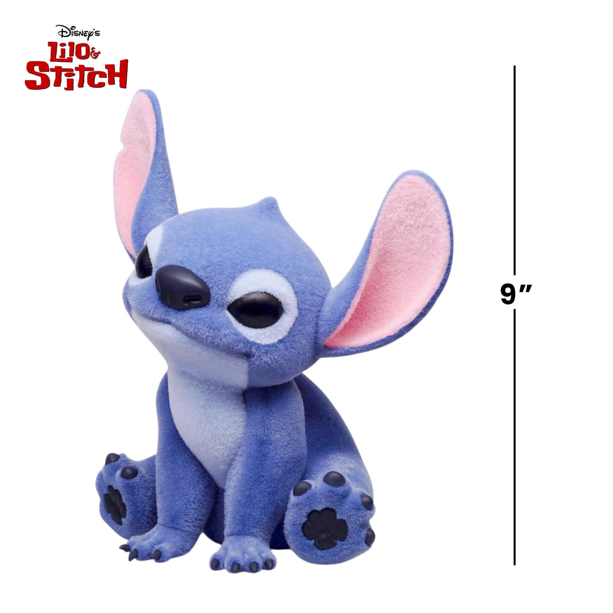 Disney Lilo & Stitch Stitch 9-Inch Flocked PVC Figural Bank