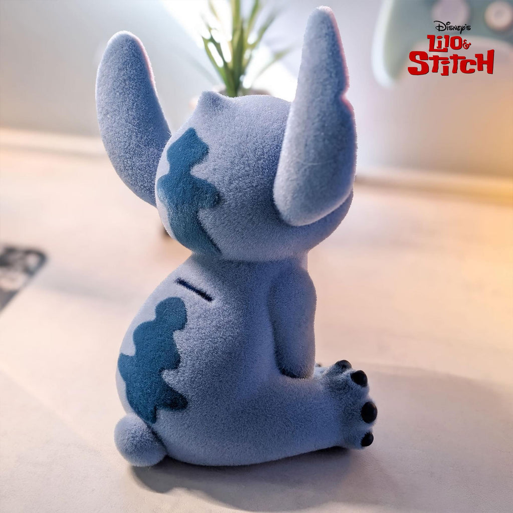 Disney Lilo & Stitch Stitch 9-Inch Flocked PVC Figural Bank