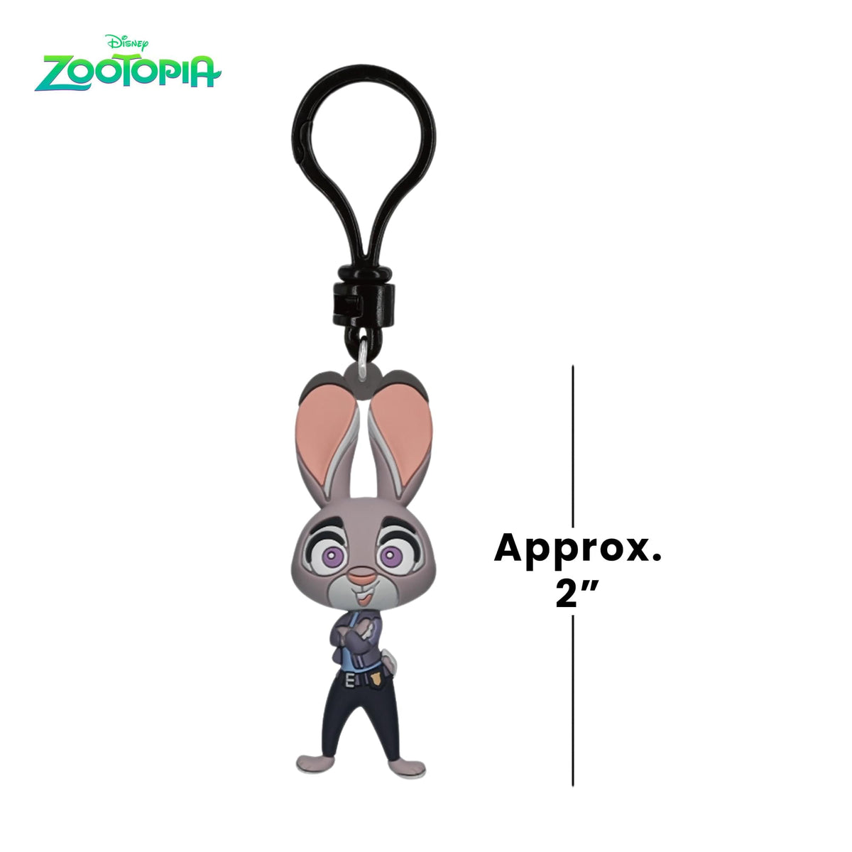 Disney Zootopia 2 Series 68 Blind Bag 3D Foam Bag Clip | One Random