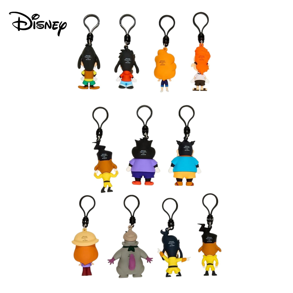 Disney Goofy Movie Series 74 Blind Bag 3D Foam Bag Clip | One Random